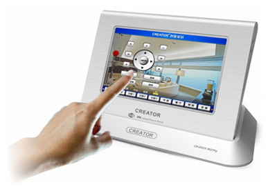 CREATOR快捷8英寸手持無線可編程觸摸屏--WiFi/RF雙重通訊,給您雙重保障---【天譽(yù)科技creator市場(chǎng)信息】-接口|接口矩陣|中控|控制系統(tǒng)-【投影之窗】