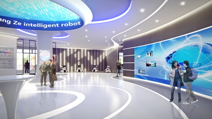 智能機(jī)器人研發(fā)辦公室內(nèi)項(xiàng)目 探索未來協(xié)作新形態(tài)